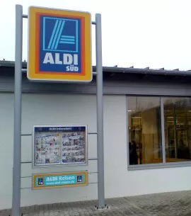 Aldi-Werbung im TV