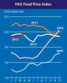 FAO-Preisindex 2013