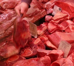Fleischproduktion Bayern 2019