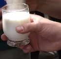 Milch aus Bohnen 
