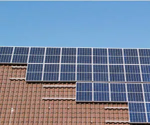 Produktion von Solaranlagen