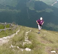 Wandern Hochalpine Landschaft