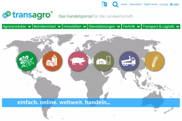 Agrar-Handelsplattform transagro.com