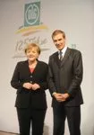 Angela Merkel und Carl-Albrecht Bartmer