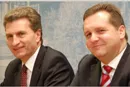 Auf Oettinger folgt Mappus - Jngster Regierungschef 