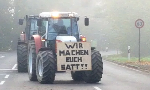 Bauernprotest Grne Woche 2020