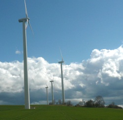 Befrworter der Windenergie