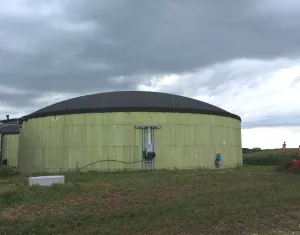 Biogas-Grprodukte