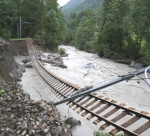 Dammbrche in der Slowakei