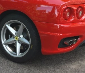 Ferrari-Auspuff
