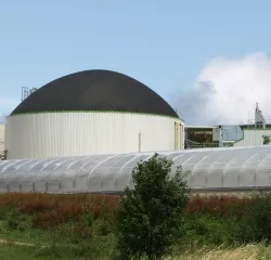Frderung von Biogasanlagen