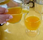 Frisch gepresster Orangensaft 