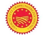Gtezeichen: Logo der geschtzten Ursprungsbezeichnung (g. U.)