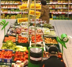 Lebensmittelvielfalt Einzelhandel