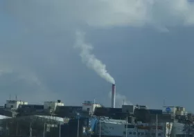 Luftverschmutzung in der Stadt