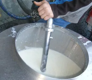 Milchverarbeitung in New York