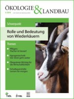 Neue Ausgabe der Zeitschrift kologie & Landbau