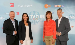 TV-Duell Merkel Steinbrck