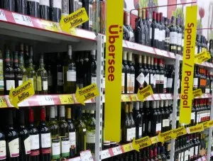 Wein aus dem Supermarkt