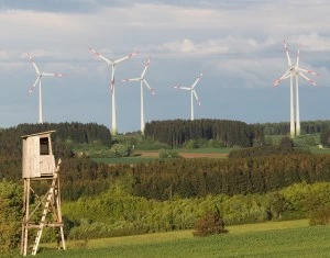 Windkraft-Anlagen