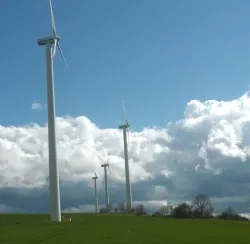 Windkraftanlagen an Land