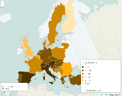 Körnermais Ertrag Europa 2012-2023